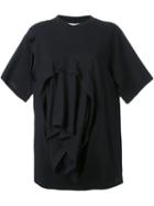 Enföld Deconstructed T-shirt, Women's, Size: 38, Black, Cotton