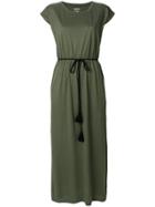Woolrich Belted Jersey Maxi Dress - Green