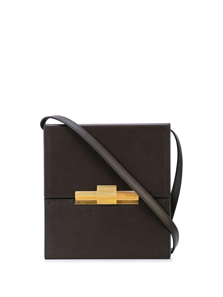Bottega Veneta Structured Shoulder Bag - Grey