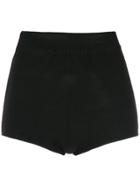 Reinaldo Lourenço High Waisted Shorts - Black