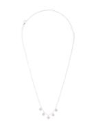 Zofia Day Dangle Disco Necklace - Silver