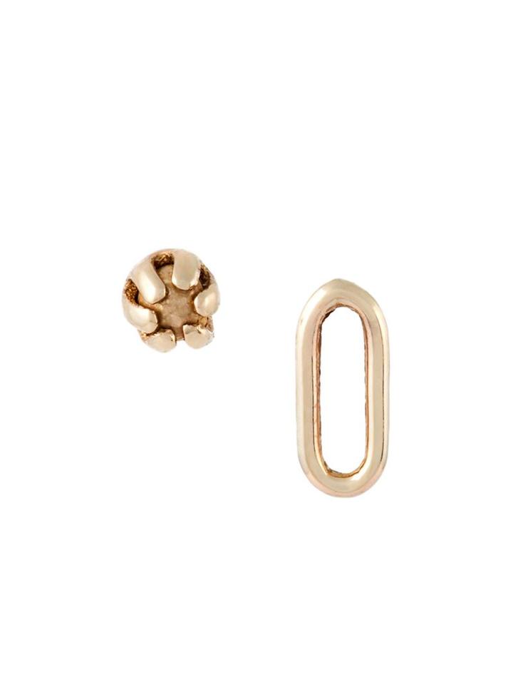 Sarah & Sebastian 'stone Oblong' Earrings, Women's, Metallic