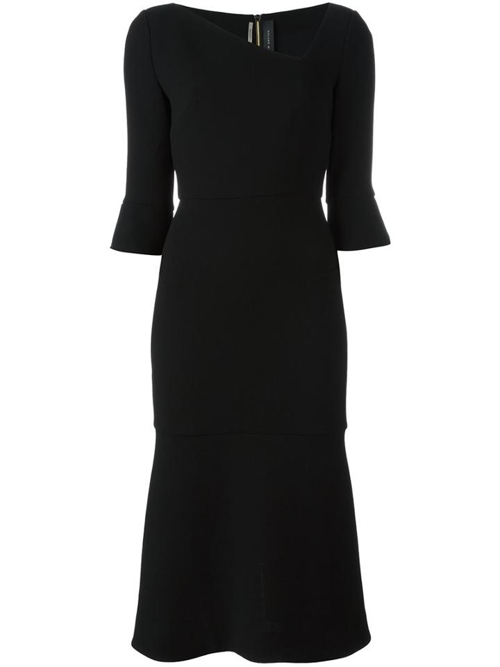 Roland Mouret Asymmetric Neck Dress
