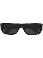 Retrosuperfuture Smile Rectangular Sunglasses - Black