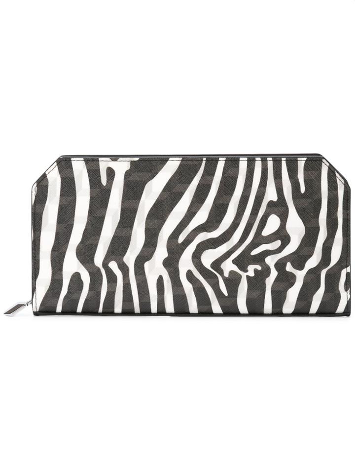 Pierre Hardy Pierre Hardy Mw02walletcanvascubezebracalfblackwhiteblack