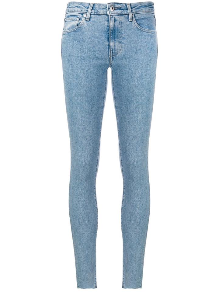 Levi's: Made & Crafted 711 Skinny Jeans - Blue