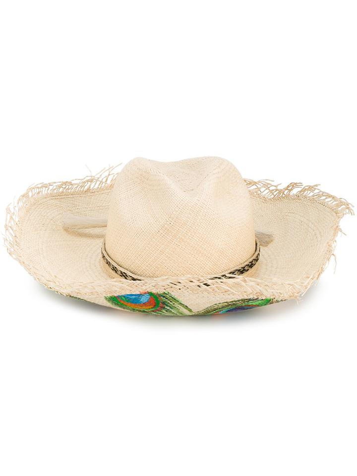 Ibo Maraca Caribbean Heaven Hat, Women's, Size: Medium, Nude/neutrals, Straw