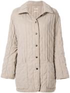 Hermès Pre-owned Long Sleeve Coat Jacket - Neutrals