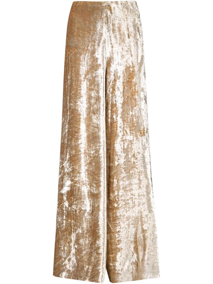 Co Velvet Wide Leg Trousers