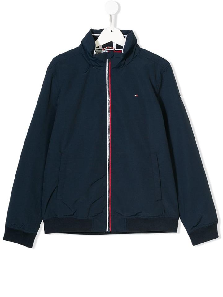 Tommy Hilfiger Junior Teen Logo Patch Jacket - Blue