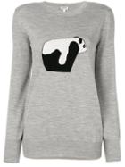 Loewe - Panda Jumper - Women - Wool - S, Grey, Wool