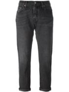 Levi's Boyfriend Jeans, Women's, Size: 30, Grey, Cotton