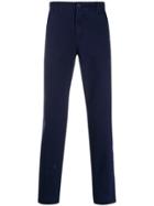 White Sand Straight Trousers - Blue