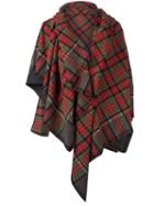 Comme Des Garçons Pre-owned Deconstructed Shrug Cape - Red