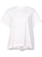 Sacai Lace-up Back T-shirt - White