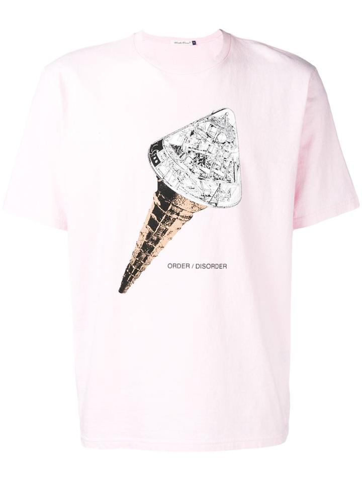 Undercover Ice-cream Print T-shirt - Pink