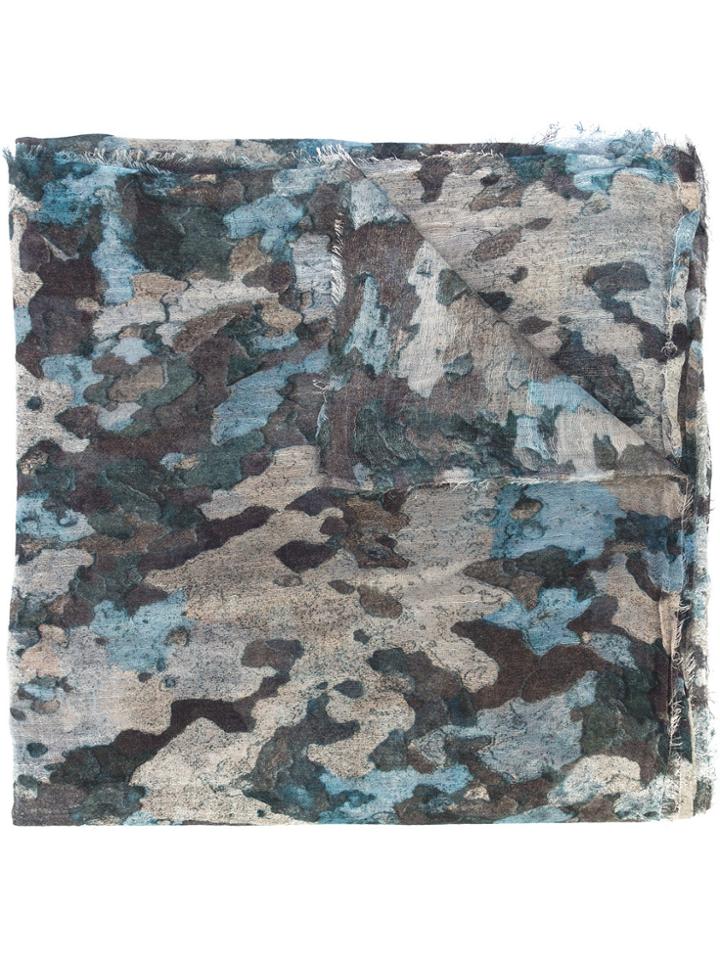 Faliero Sarti Military Scarf - Blue