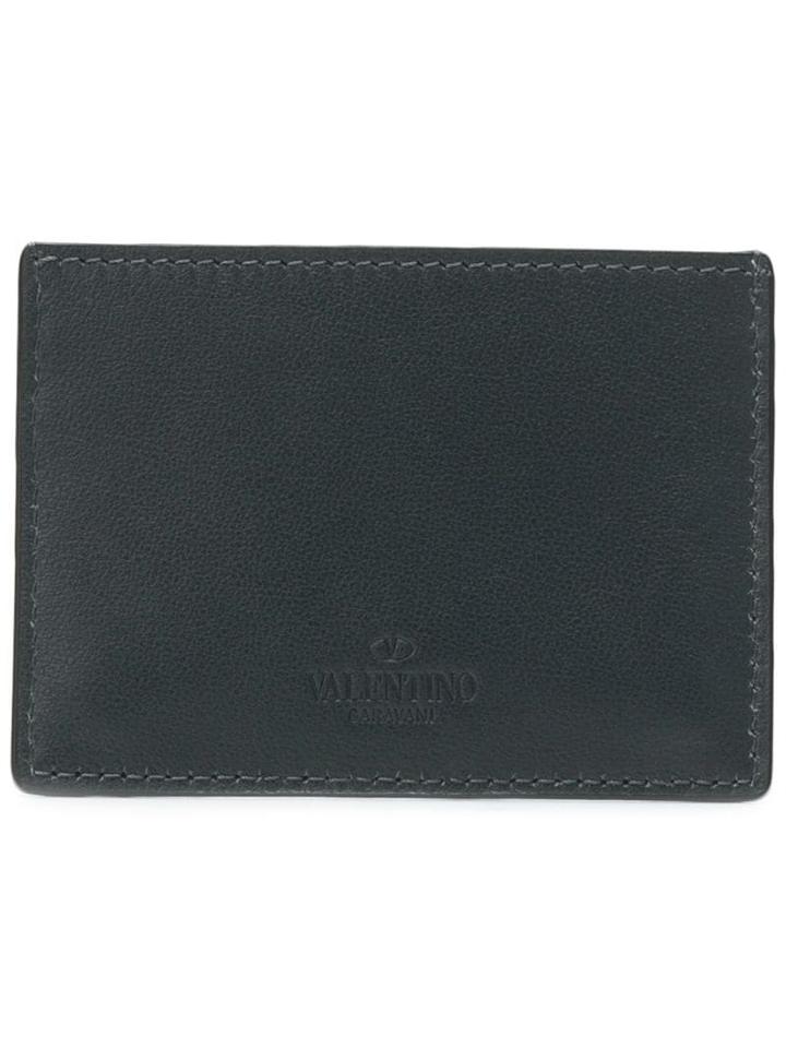 Valentino Valentino Garavani Studded Cardholder - Black
