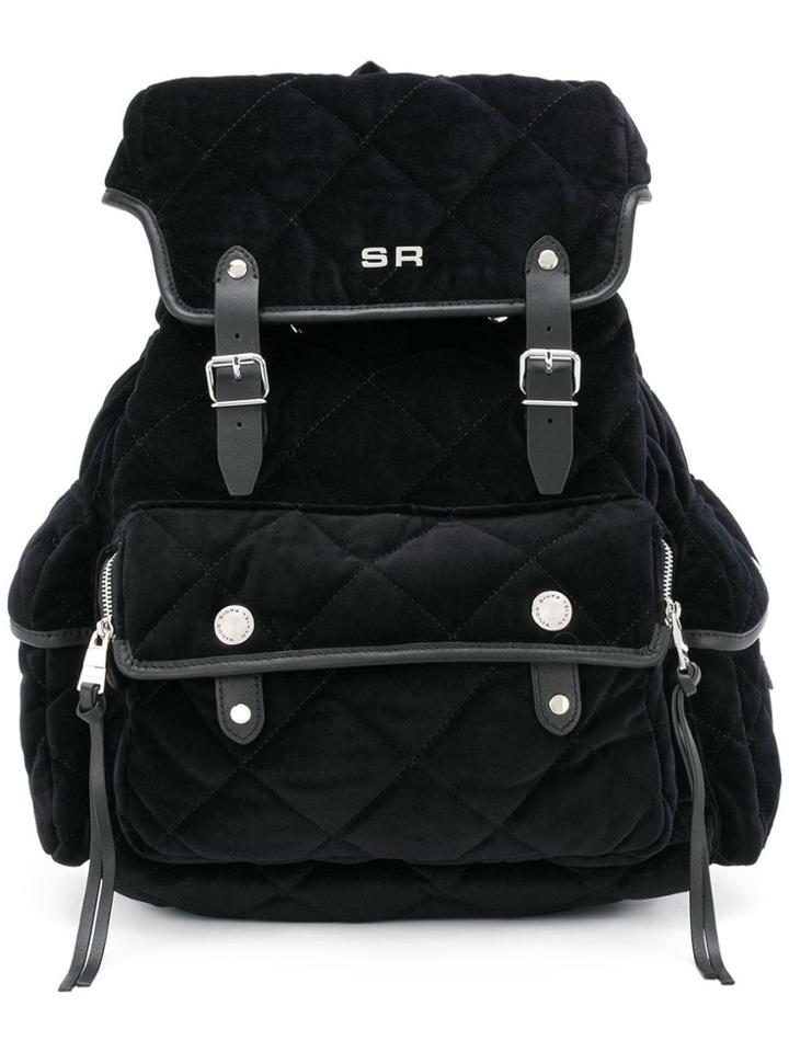 Sonia Rykiel Quilted Backpack - Black