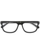 Dolce & Gabbana - Rectangular Frame Glasses - Unisex - Rubber - 54, Black, Rubber