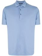 Frescobol Carioca Short-sleeve Polo Shirt - Blue