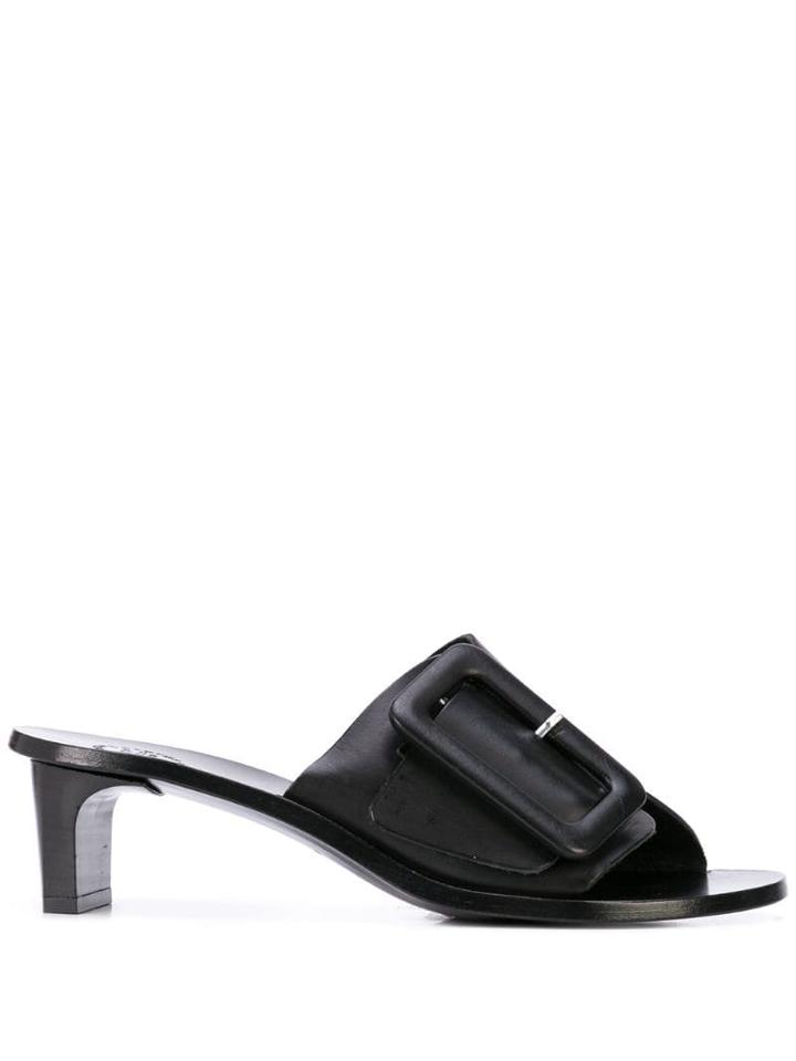 Atp Atelier Cacao Heeled Sandals - Black