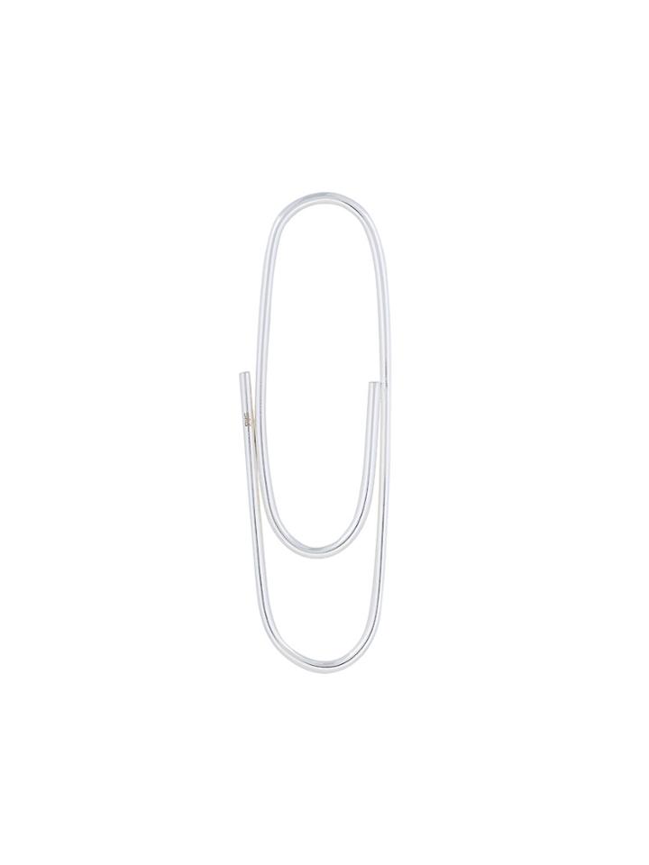 Biis Paperclip Earrings - Metallic