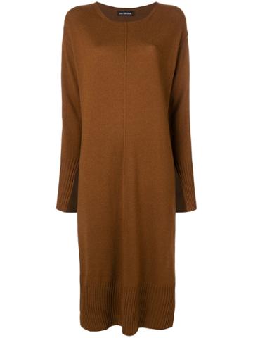 Ivan Grundahl Knitted Dress - Brown