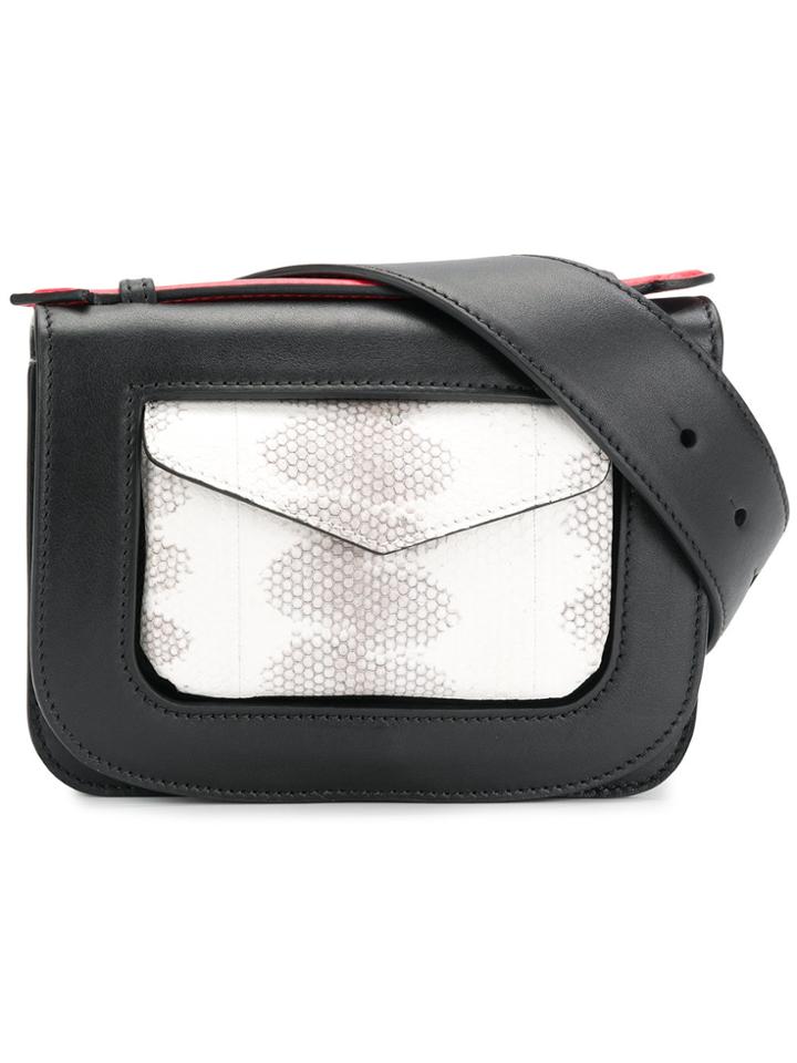 Stée Contrast Belt Bag - Black