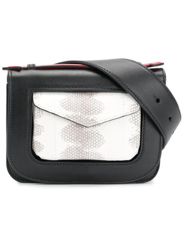 Stée Contrast Belt Bag - Black