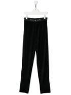 Lapin House Textured Glitter Logo Leggings - Blue