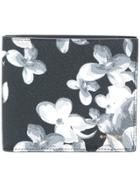 Givenchy Floral Bi-fold Wallet - Black