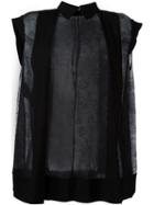 Rochas Sheer Loose Fit Blouse