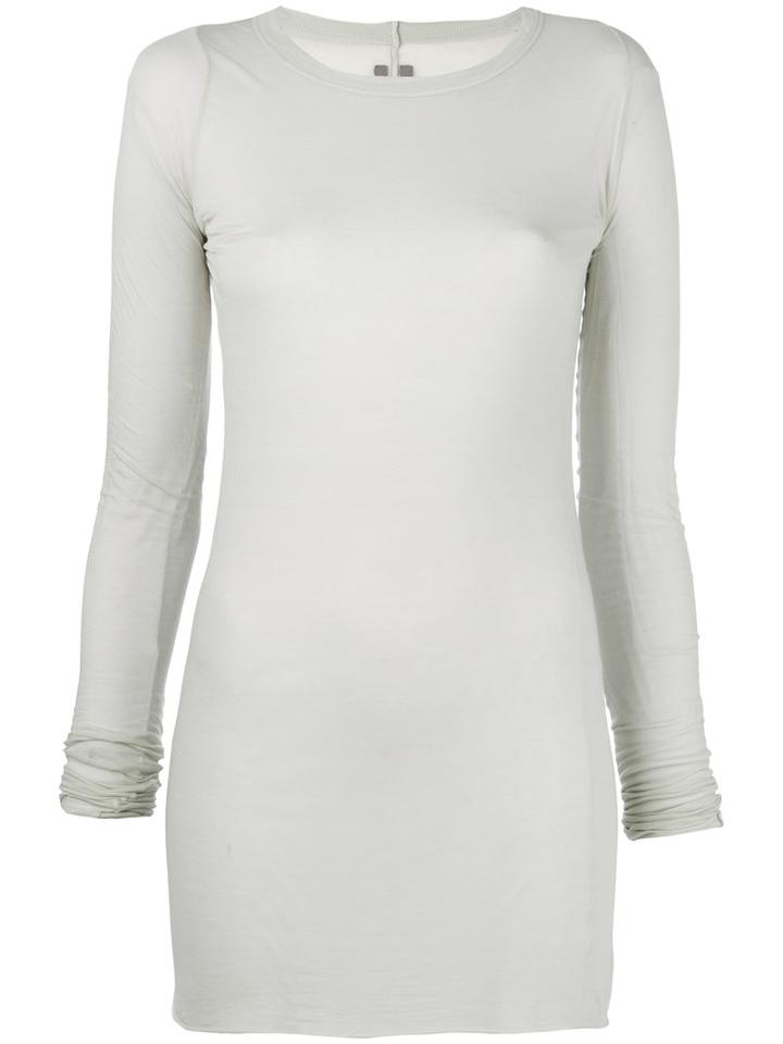 Rick Owens - Light Crew Neck Sweater - Women - Cotton - 38, Green, Cotton