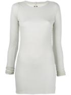 Rick Owens - Light Crew Neck Sweater - Women - Cotton - 38, Green, Cotton