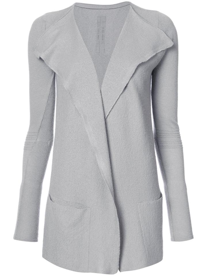Rick Owens Cashmere Cardigan - Grey