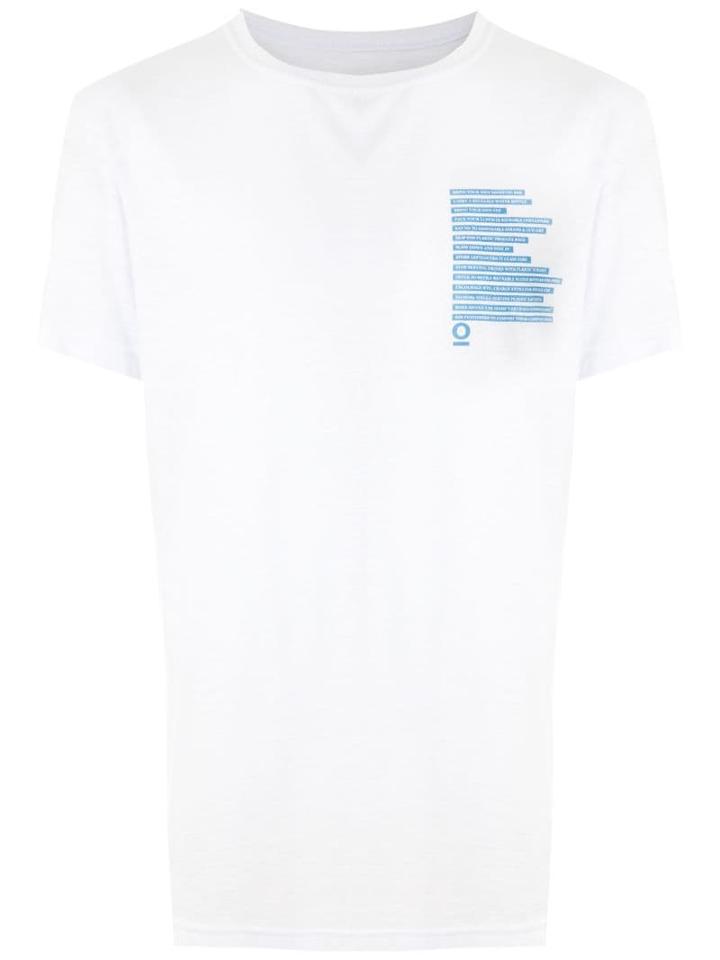 Osklen Organic Rough Plastic Free T-shirt - White