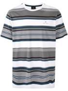 Ps Paul Smith Striped Short Sleeve T-shirt - White