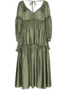 Rejina Pyo Tier Midi Dress - Green