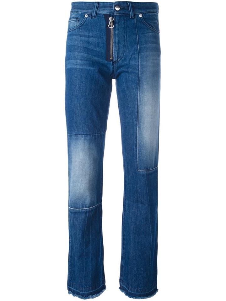 Each X Other Patchwork Straight-leg Jeans - Blue