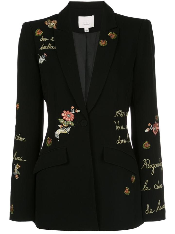 Cinq A Sept Estelle Love Story Blazer - Black