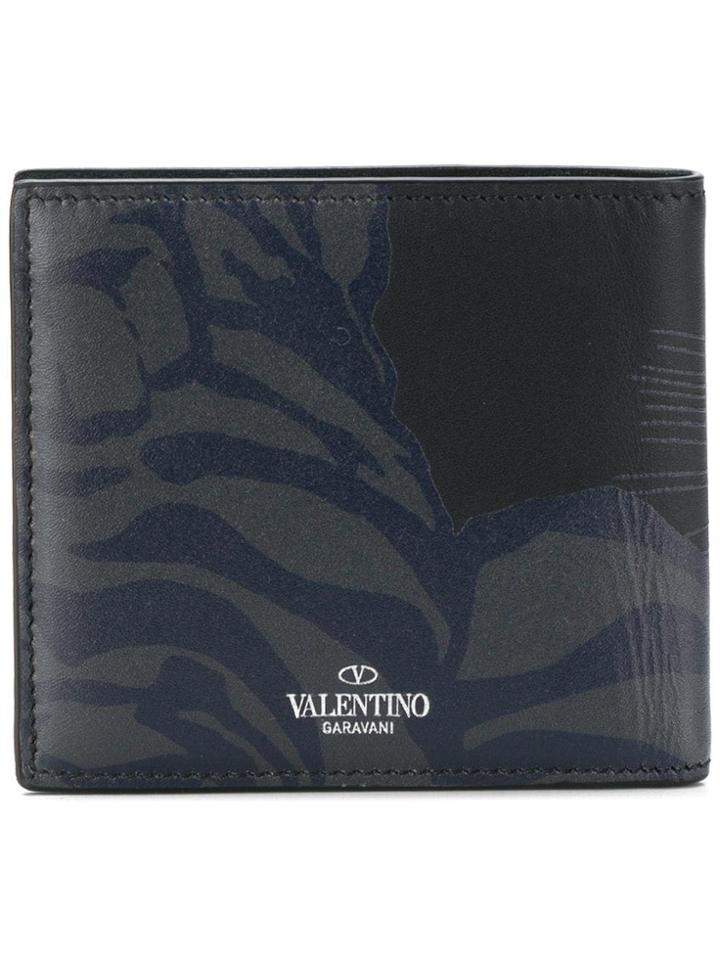 Valentino Billfold Wallet Only Card - Blue