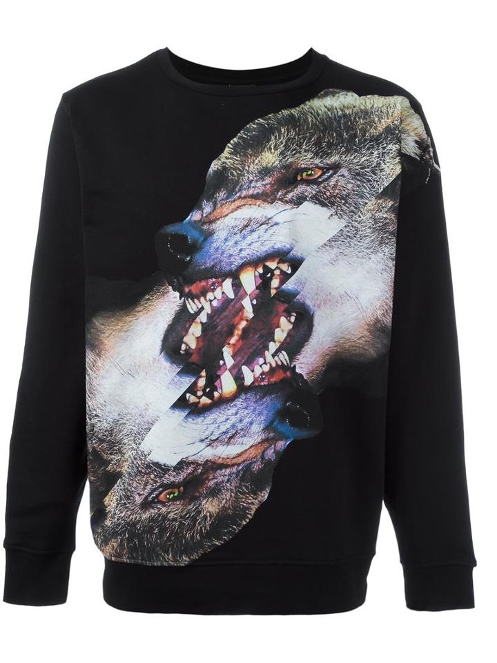 'tobias' Sweatshirt, Men's, Size: Medium, Black, Cotton/polyester, Marcelo Burlon County Of Milan