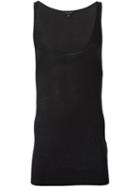 Unconditional Deep U-neck Tank Top, Men's, Size: Xl, Black, Cotton