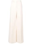 The Row Flared Tailored Trousers - Neutrals