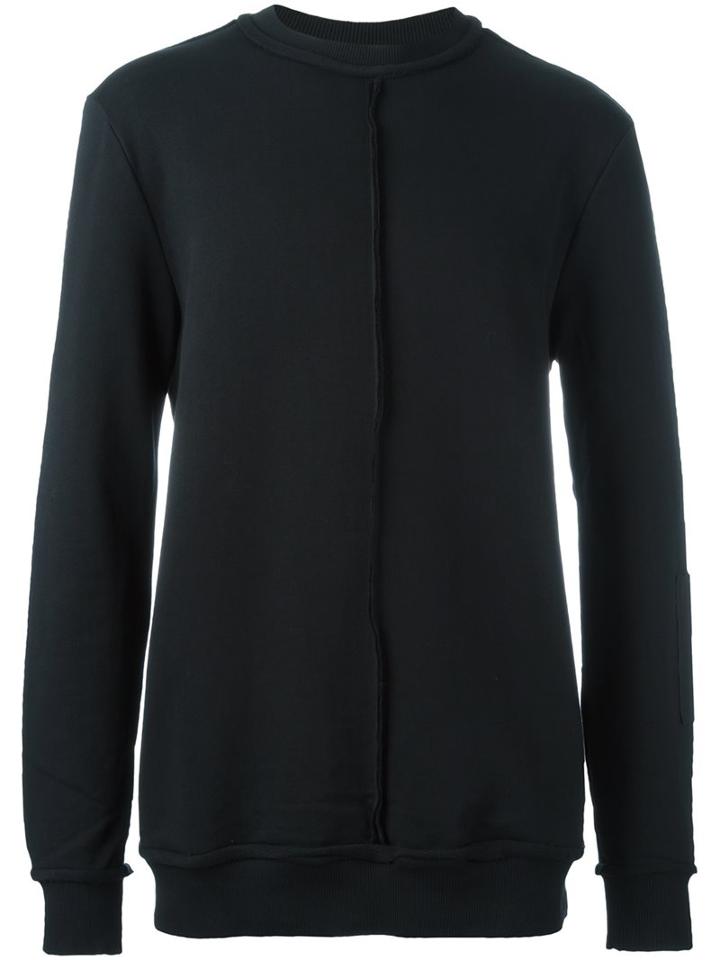 Damir Doma Rib Detail Longsleeved Sweatshirt