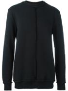 Damir Doma Rib Detail Longsleeved Sweatshirt