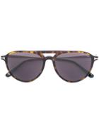 Tom Ford Eyewear Aviator-style Sunglasses - Brown