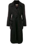 S.w.o.r.d 6.6.44 Fur Pockets Trench Coat - Black