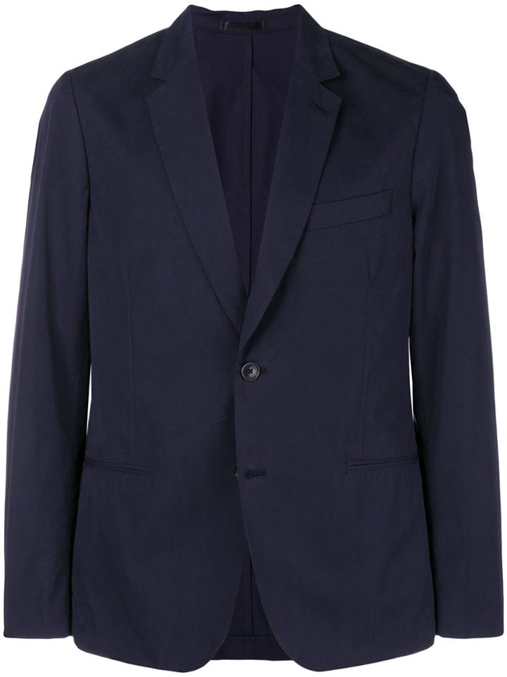 Paul Smith Classic Buttoned Blazer - Blue